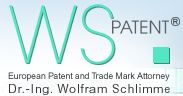 WSPatent ® | European Patent and Trademark Attorney Dr.-Ing. Wolfram Schlimme